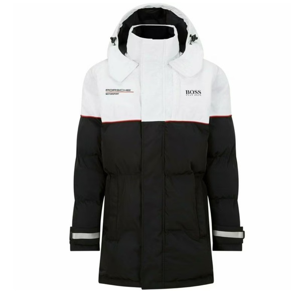 Porsche Motorsport Jacket NEW Hugo Boss Puffer Designer Luxury
